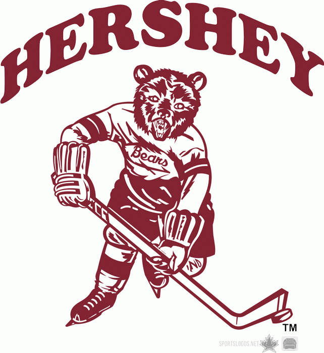 Hershey Bears 2010 11 Alternate Logo iron on heat transfer